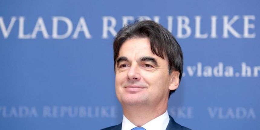 Zagreb – Komentirajuci gospodarske pokazatelje Branko Grcic je izjavio da je rast BDP-a iskljuciva zasluga dosadasnje Vlade i da joj to daje prednost u pregovorima o formiranju nove. Photo: Patrik Macek/PIXSELL