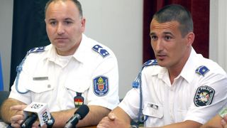08.07.2013., Zadar – Press konferencija u policiji zadarskoj. Predstavljanje stranih policajaca iz Slovacke i Madjarske koji ce ovo ljeto zajedno s hrvatskim kolegama kontrolirati strane turiste a najvise turiste iz zemalja iz kojih su i policajci. Slovac