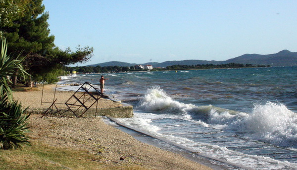 Tramontana u Diklu 18. srpnja 2009, Foto: Mladen Malik