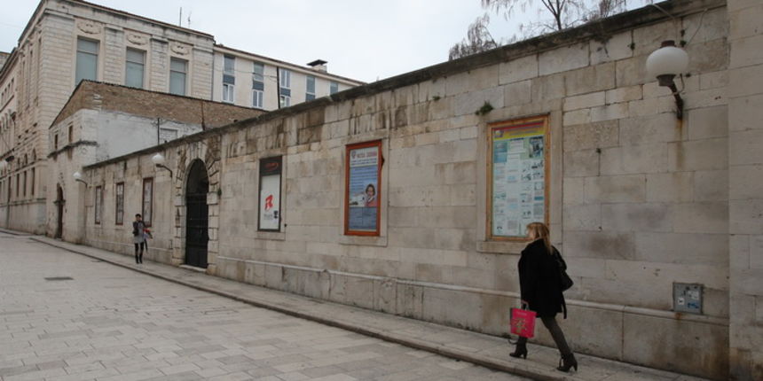 Zadar, 150311.
Obnova palace Cedulin, odnosno preuredjenje prostore bivse Vojne bolnice u Turisticki informativni centar (TIC) gradske i zupanijske Turisticke zajednice kostat