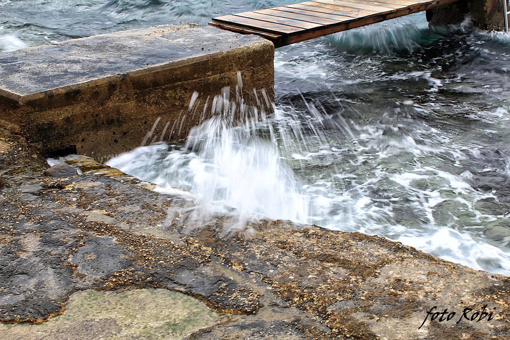 Jugo na Punti Bajlo 17. siječnja 2014.  Foto: Roberto Lerga