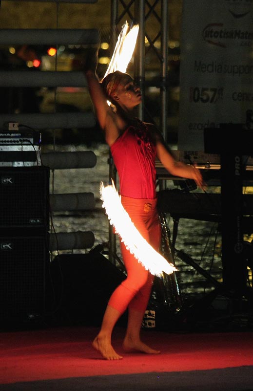 Otvaranje EP klase 49er u uvali Jazine (foto: Marin Gospić)