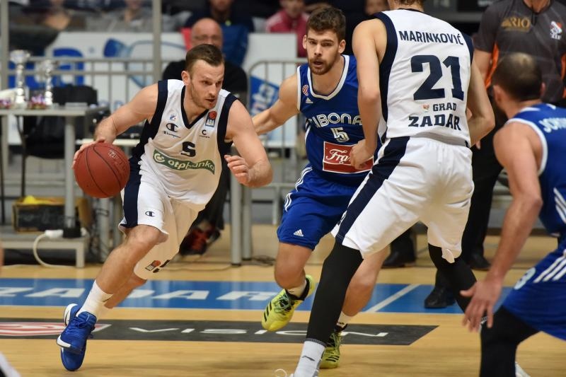 A-1 liga, 22. kolo: KK Zadar – KK Cibona 90-80 A-1 liga, 22. kolo: KK Zadar – KK Cibona 90-80