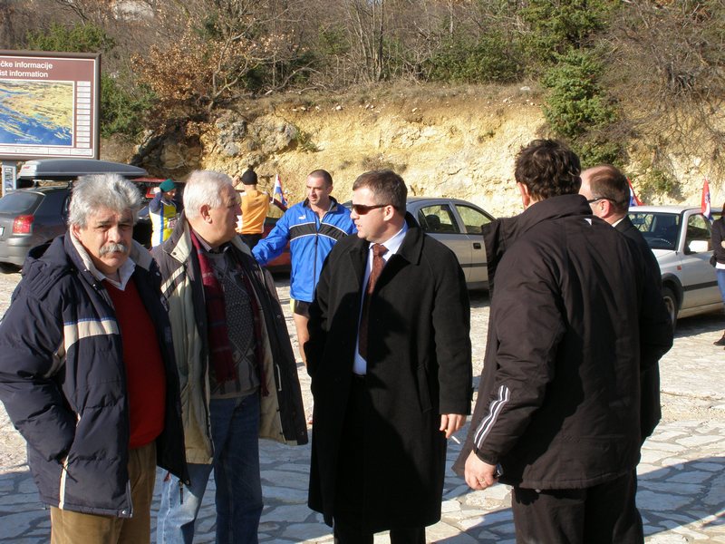 6. memorijalni maraton Maslenica – Posedarje – Novigrad, 23. siječnja 2010. (Foto: Josip Prskalo)