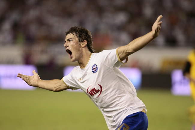 Split 050810.
Stadion NK Hajduka u Poljudu
Predkolo Evropskog kupa : NK Hajduk – Dinamo Bukurest
Na fotografiji slavlje Ante Vukusica.
Foto: Vladimir Dugandzic / CROPIX Split 050810.
Stadion NK Hajduka u Poljudu
Predkolo Evropskog kupa : NK Hajduk – Dinamo Bukurest
Na fotografiji slavlje Ante Vukusica.
Foto: Vladimir Dugandzic / CROPIX