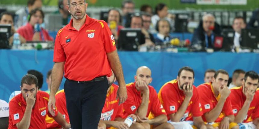 Arena Stozice, Ljubljana, Slovenija – Europsko prvenstvo u kosarci Eurobasket Slovenija 2013., polufinale, Spanjolska – Francuska. Juan Orenga. Photo: Igor Kralj/PIXSELL Arena Stozice, Ljubljana, Slovenija – Europsko prvenstvo u kosarci Eurobasket Slovenija 2013., polufinale, Spanjolska – Francuska. Juan Orenga. Photo: Igor Kralj/PIXSELL