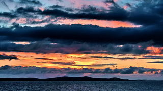 Plameni zalazak na Punta Skali, foto: L. Kvarantan