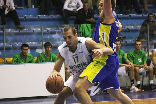 Marino Šarlija, KK Borik Puntamika – KK  Darda  77-67 (foto:Saša Čuka)