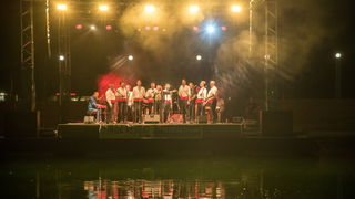 Zorica Kondža i klapa Cambi @ bazen Ilirije u Biogradu