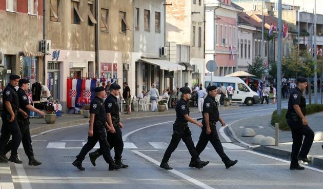 Proslava 21. obljetnice Dana pobjede i domovinske zahvalnosti , te Dana hrvatskih branitelja. Ocekuje se dolazak 100 000 ljudi, a program pocinje budnicom, te se nastavlja posizanjem zastave na tvrdjavi, te polaganjem vijenaca na trgu. Photo: Dusko Jaram