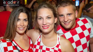 Zadar je gorio: Velika fešta nakon plasmana Vatrenih u finale Svjetskog prvenstva