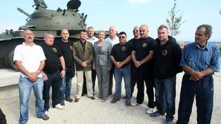 Zadar – U nazocnosti brojnih branitelja, gradskih vlasti, pripadnika HV-a i MUP-a te gradjana Zadra sredisnjom svecanoscu na gradskom predjelu Dracevac obiljezena je 23. obljetnica Dana obrane Grada. Svecanosti je nazocila Kolinda Grabar Kitarovic. Photo: Zadar – U nazocnosti brojnih branitelja, gradskih vlasti, pripadnika HV-a i MUP-a te gradjana Zadra sredisnjom svecanoscu na gradskom predjelu Dracevac obiljezena je 23. obljetnica Dana obrane Grada. Svecanosti je nazocila Kolinda Grabar Kitarovic. Photo: