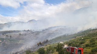 Požar na padinama Biokova Požar na padinama Biokova