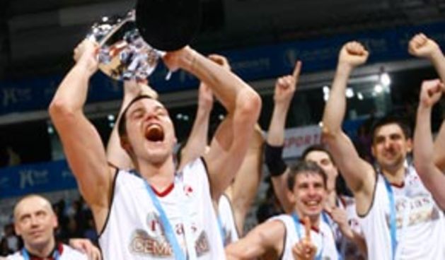 Slavlje Lietuvos Rytasa (Foto:eurocupbasketball.com)