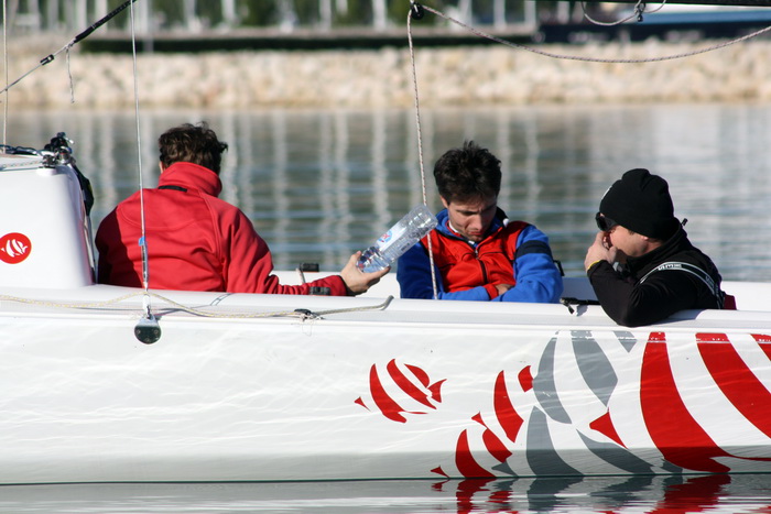 Sukosan: U uvali Zlatna luka odrzan je prvi dan dan Match Race regate, Foto: Mladen Malik