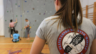Bibinje: Natjecanje u sportskom penjanju na umjetnoj stijeni, foto: Leo Banić
