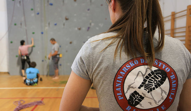 Bibinje: Natjecanje u sportskom penjanju na umjetnoj stijeni, foto: Leo Banić