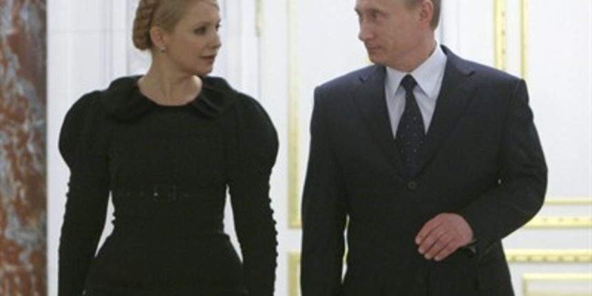 Julija Timošenko i Vladimir Putin Julija Timošenko i Vladimir Putin