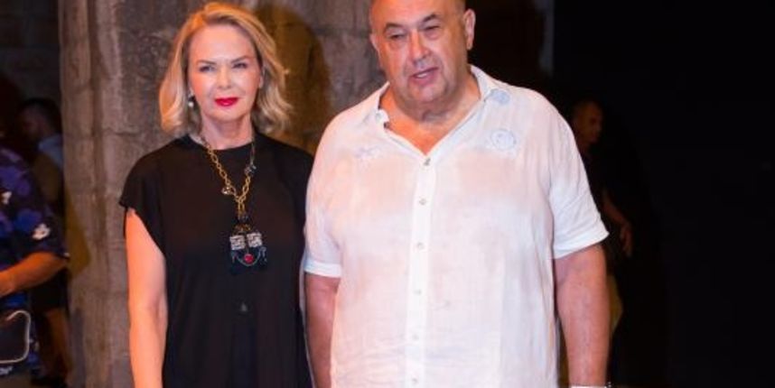 oznati na premijeri Othella. Jadranka Slokovic, Cedo Prodanovic. Photo: Grgo Jelavic/PIXSELL