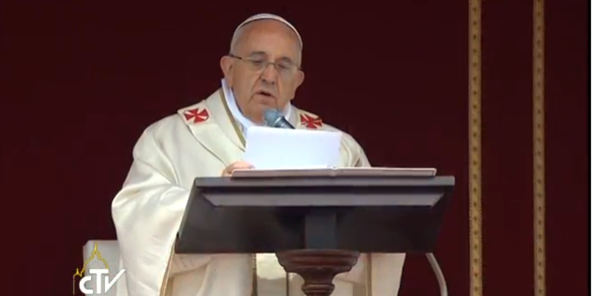 Papa Franjo, Screenshot: youtube.com