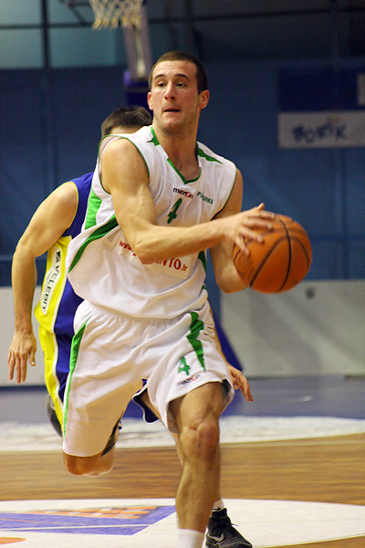Teo Petani, KK Borik-Puntamika – KK Vrijednosnice Darda (Foto:Saša Čuka)
