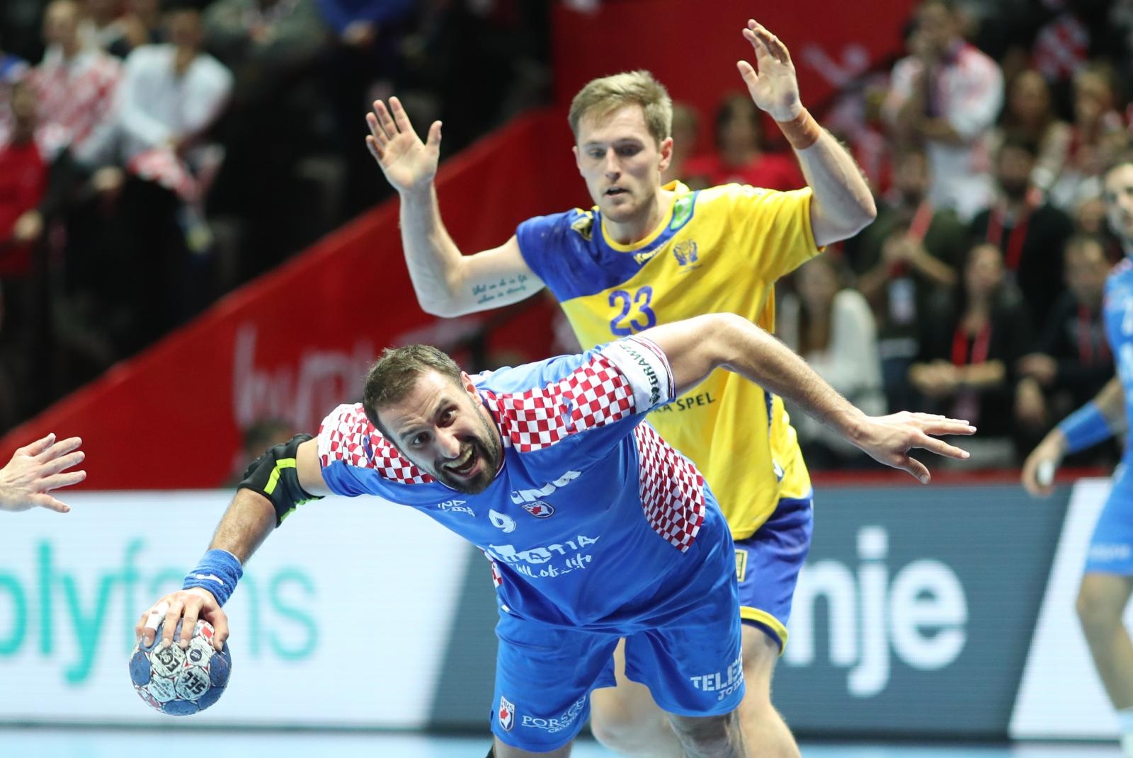 Spaladium Arena, Split – Europsko rukometno prvenstvo, skupina A, 3. kolo, Hrvatska – Švedska 31-35