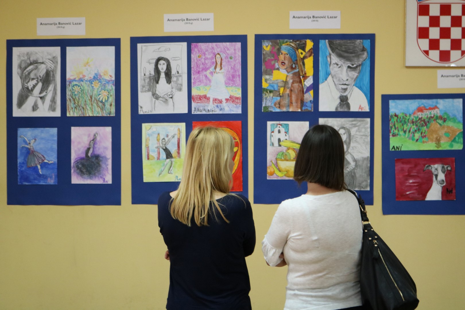 U koncertnoj dvorani Glazbene škole otvorena izložba “Likovnionica” U koncertnoj dvorani Glazbene škole otvorena izložba “Likovnionica”