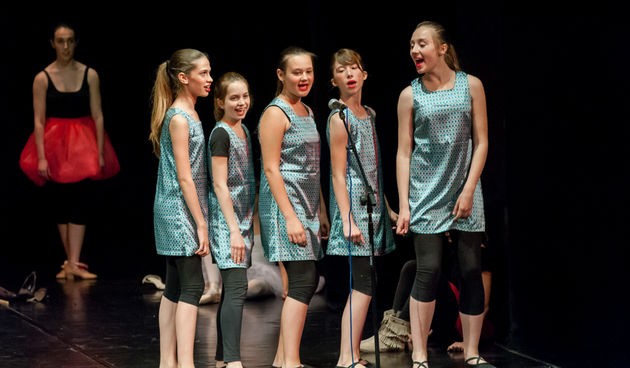 HNK Zadar: Godišnja produkcija Plesnog odjela Glazbene škole B. Bersa, foto: Željko Karavida