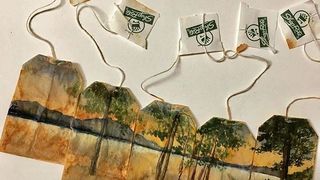 Iskorištene vrećice od čaja pretvara u prava umjetnička djela