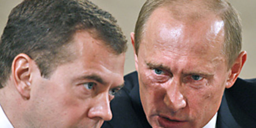 Medvedev / Putin (foto: www.csmonitor.com)