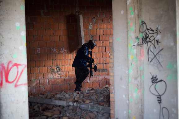 Paintball u Gaženici, 22. siječnja 2012. (foto:Saša Čuka)