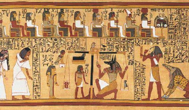 Egipatska knjiga mrtvih, egipćani