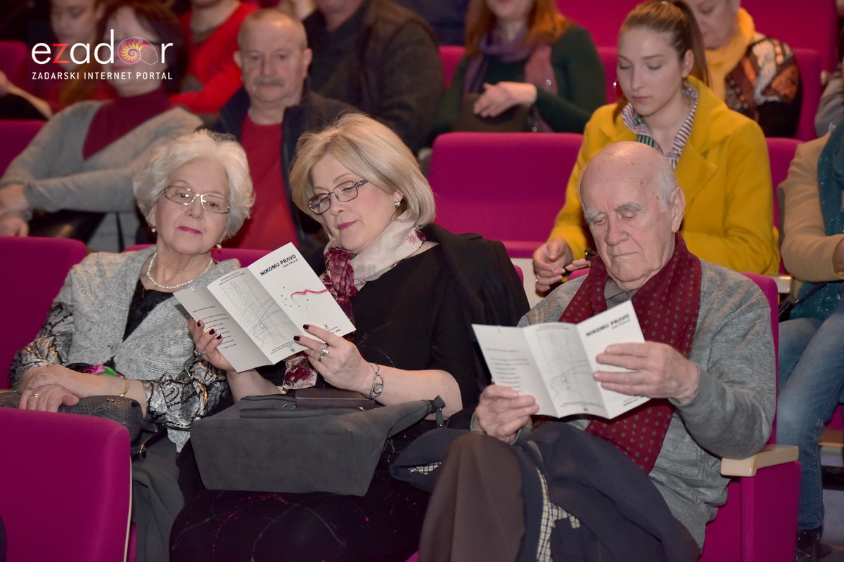 Premijera predstave “Nikome pravo” u Kazalištu lutaka Zadar Premijera predstave “Nikome pravo” u Kazalištu lutaka Zadar