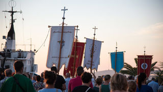 Procesija u Biogradu na blagdan sv. Roka, foto: Vinko Pešić Procesija u Biogradu na blagdan sv. Roka, foto: Vinko Pešić