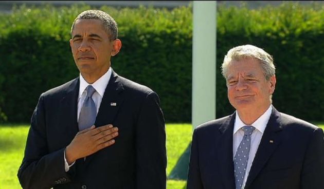Joachim Gauck u SAD-u, foto: Bild tv