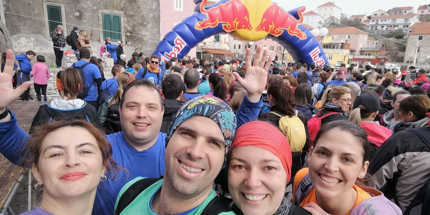 Sa starta utrke Dugi Otok Trail Sa starta utrke Dugi Otok Trail