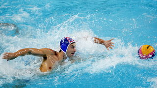 Zagreb, 050910.Bazen Mladost na Savi.29. Europsko prvenstvo u vaterpolu.Hrvatska – ItalijaNa fotografiji: Maro Jokovic.Foto: Ronald Gorsic / CROPIX