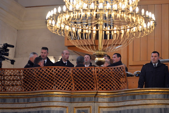 Svečani mimohod postrojbi u povodu proslave 23. obljetnice VRO Maslenica. Foto: Iva Perinčić