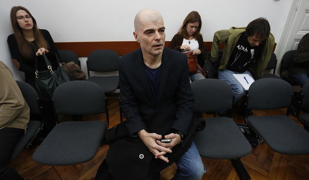 Zagreb, 120313. 
Zupanijski sud na Zrinjevcu.
Nastavak sudjenja Sinisi Svilanu u slucaja Cor-media.
Na sudjenju su svjedocili Mario Cikac i Melita Palcic.
Foto: Damjan Tadic / CROPIX