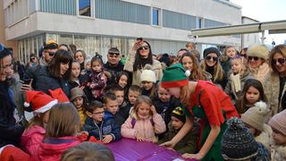 Djed Božićnjak iz Laponije stigao na Forum- poštom!