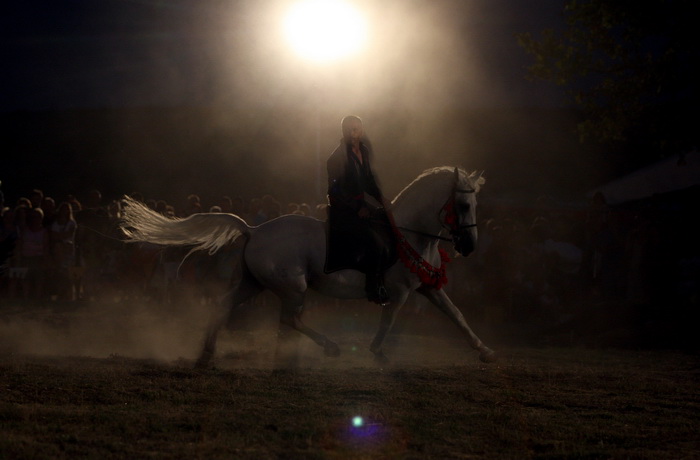 Zadar, Vrana, 170812.
Povijesno turisticki spektakl koji organizira TZ Pakostane i udruga Vitezovi vranski danas se nastavlja rekonstrukcijom bitke za Vranu, na autenticnoj lokaciji u Hanu Jusuf – pase Maskovica. U sklopu Dana vitezova vranskih podignuti Zadar, Vrana, 170812.
Povijesno turisticki spektakl koji organizira TZ Pakostane i udruga Vitezovi vranski danas se nastavlja rekonstrukcijom bitke za Vranu, na autenticnoj lokaciji u Hanu Jusuf – pase Maskovica. U sklopu Dana vitezova vranskih podignuti