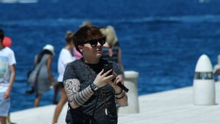 Ljetni šušur na zadarskoj rivi