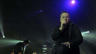 Split, 131109.
Skotski band Simple Minds odrzao je koncert u splitskoj Spaladium Areni. 
Kao predgrupa nastupio je trio Vlatko Stefanovski.
Foto: Jadran Babic / CROPIX