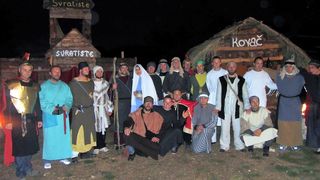 Žive jaslice zajednice Cenacolo u Jankolovici kod Biogrrada na Moru Žive jaslice zajednice Cenacolo u Jankolovici kod Biogrrada na Moru