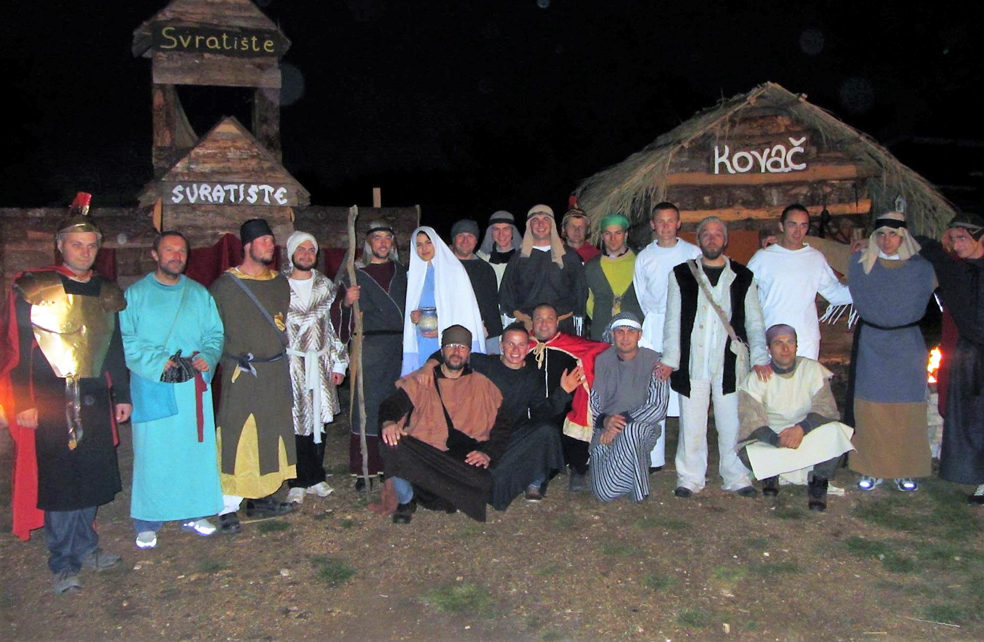 Žive jaslice zajednice Cenacolo u Jankolovici kod Biogrrada na Moru Žive jaslice zajednice Cenacolo u Jankolovici kod Biogrrada na Moru