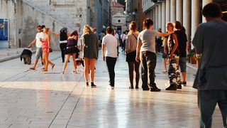 Freeze Flash Mob Zadar 17. rujna 2011, Foto: Tea Balog Freeze Flash Mob Zadar 17. rujna 2011, Foto: Tea Balog