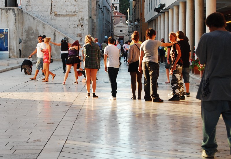 Freeze Flash Mob Zadar 17. rujna 2011, Foto: Tea Balog Freeze Flash Mob Zadar 17. rujna 2011, Foto: Tea Balog