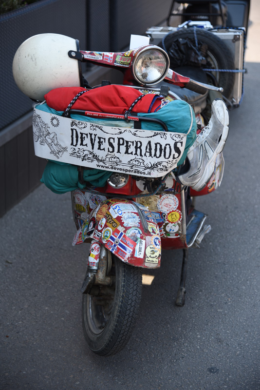 Vespaši zauzeli Biograd, foto: Vinko Pešić