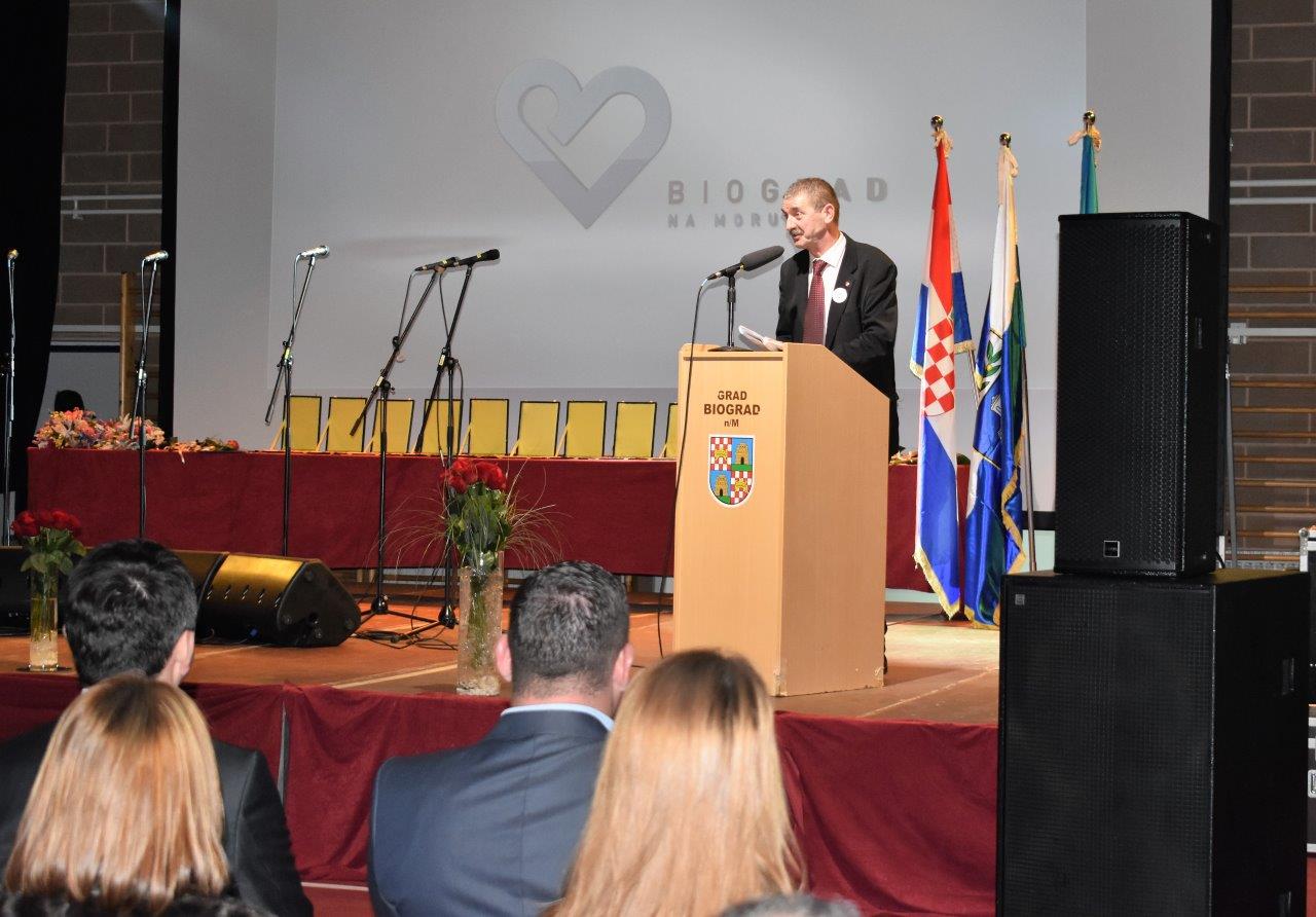 Svečana sjednica Gradskog vijeća grada Biograda u povodu Dana grada i blagdana sv. Stošije