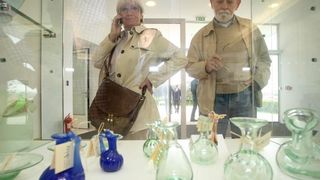 Udruga inovatora Zadarske zupanije organizirator je manifestacije pod nazivom 1. nacionalni i 4. zupanijski Festival suvenira Zadarske zupanije. Izlozba ima natjecateljski karakter. Photo: Dino Stanin/PIXSELL